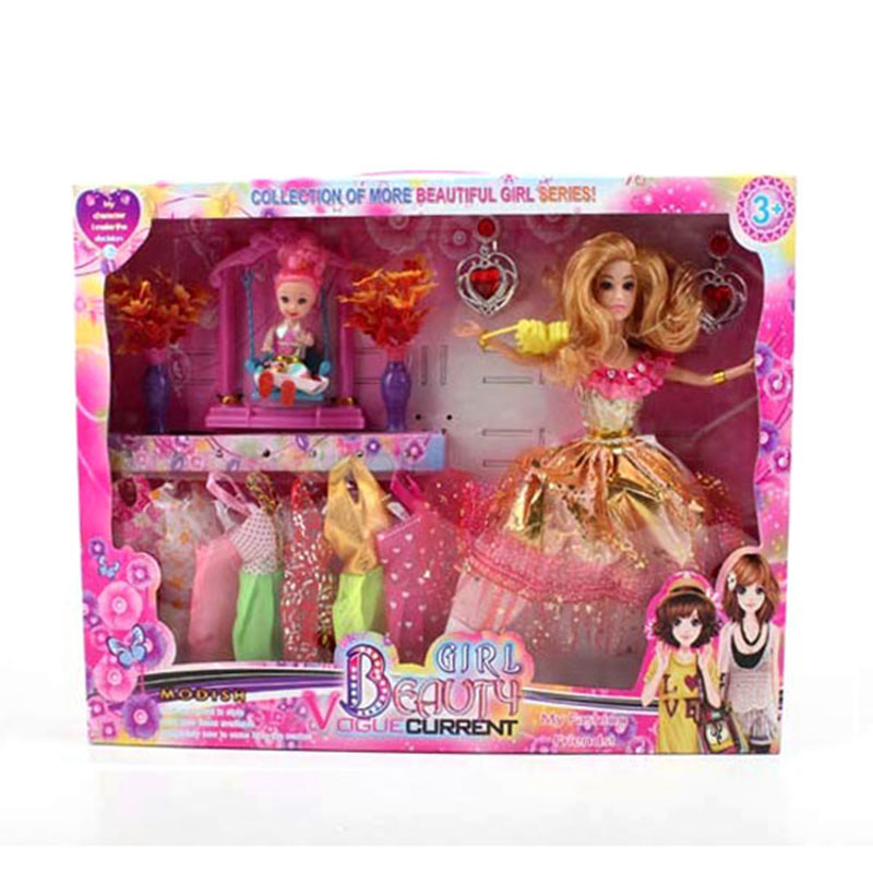 Đồ chơi búp bê kèm trang phục