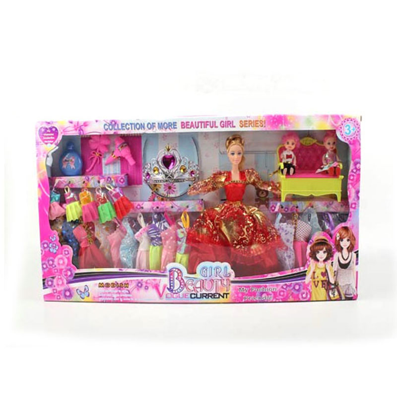 Đồ chơi búp bê kèm trang phục