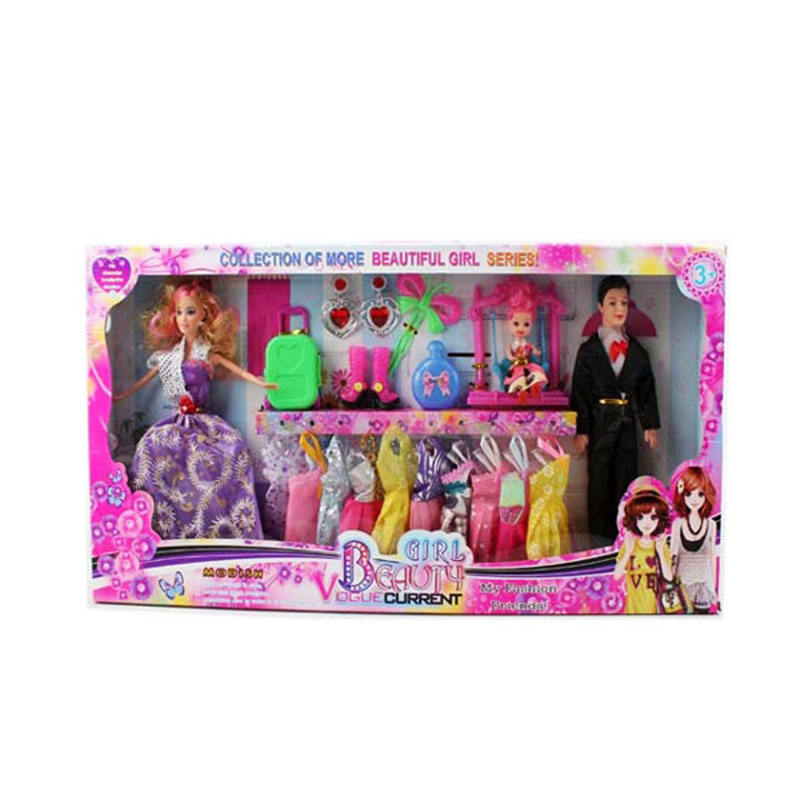 Đồ chơi búp bê kèm trang phục