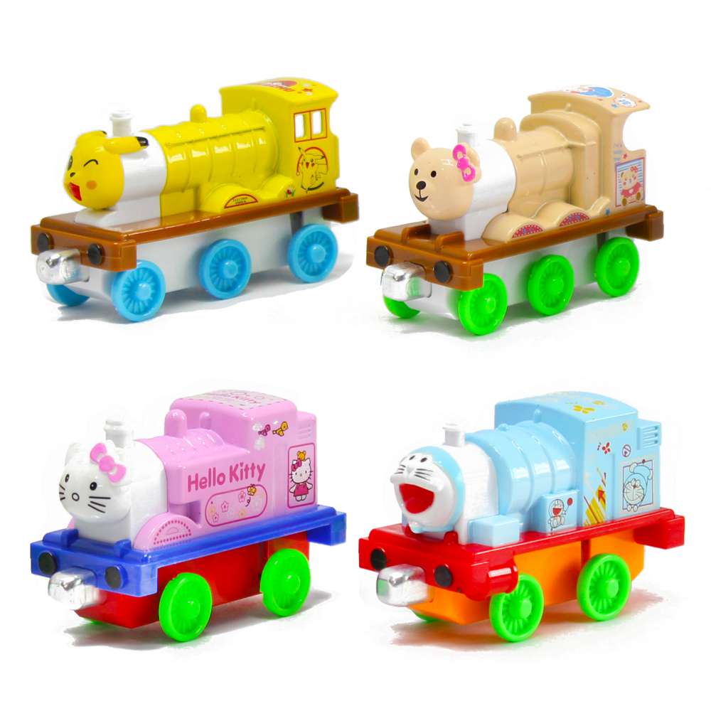 Đồ chơi bộ 4 tàu mini không pin