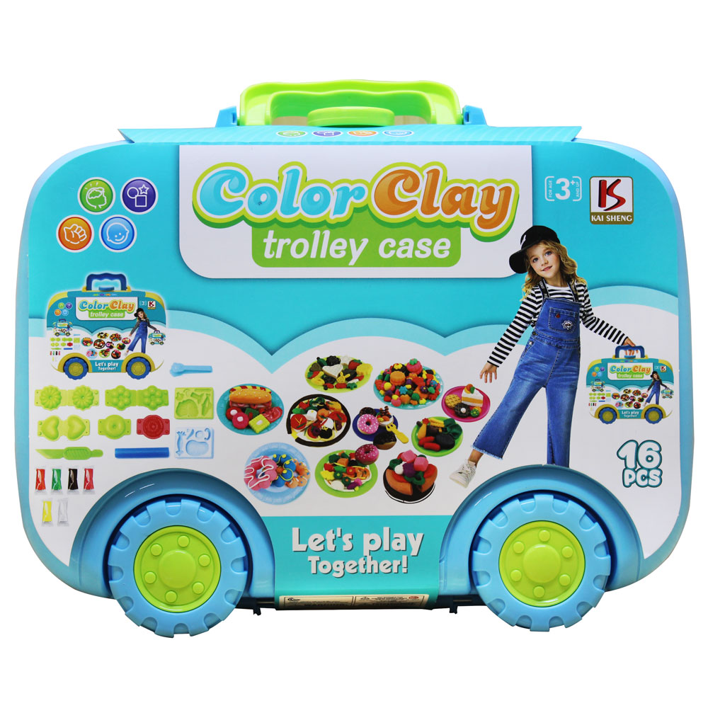 Đồ chơi vali đất nặn tạo hình