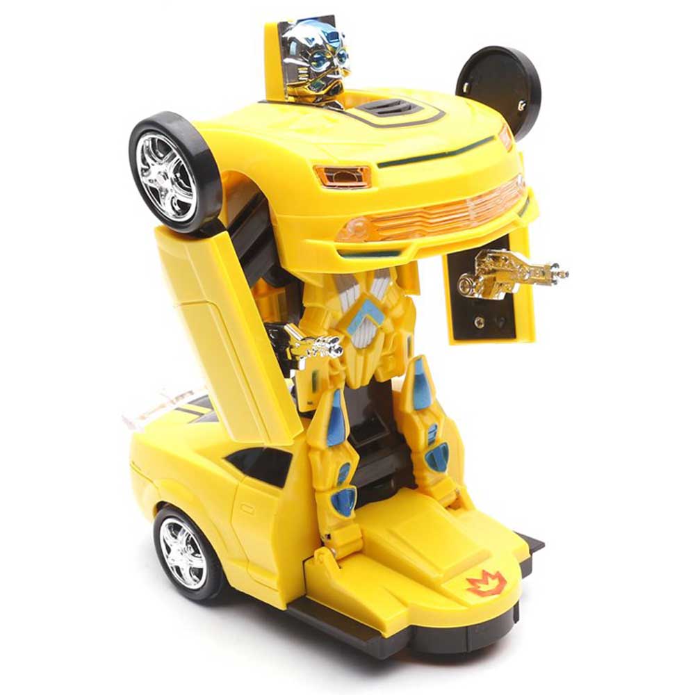 Đồ chơi xe robot biến hình dùng pin