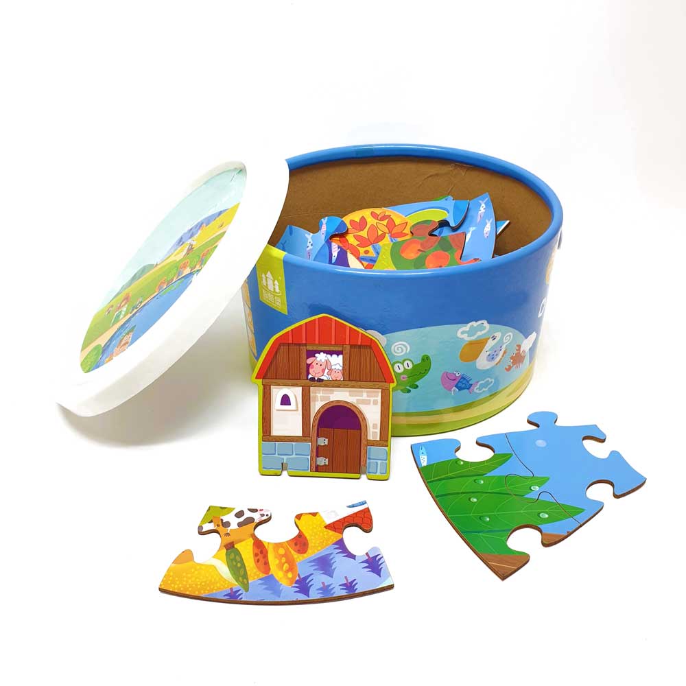 Đồ chơi xếp hình bằng gỗ