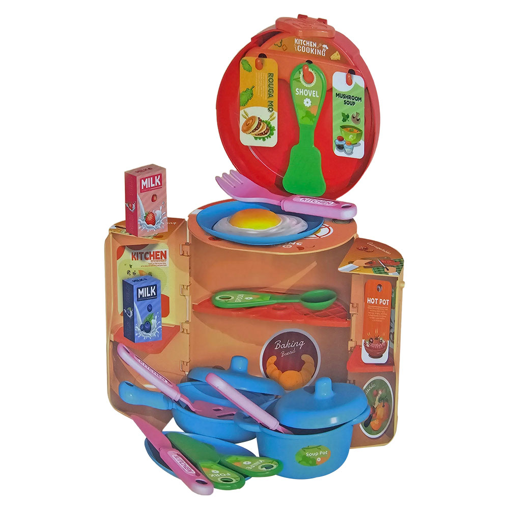 Đồ chơi hướng nghiệp: nhà bếp dạng túi đeo