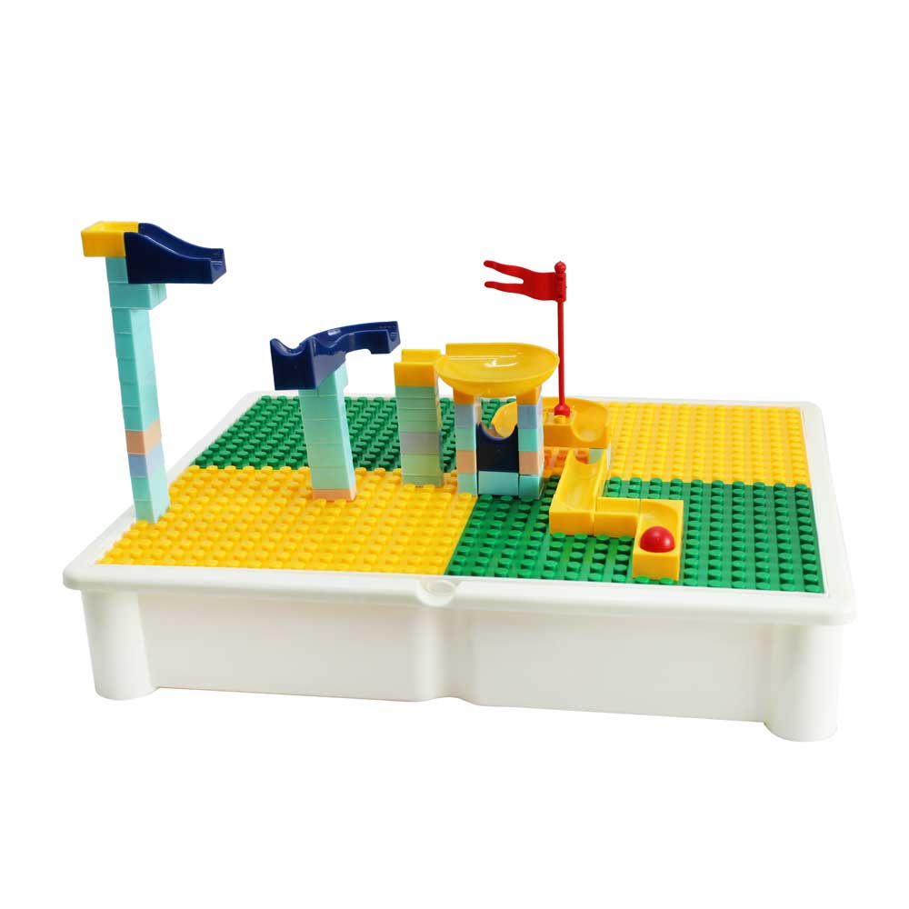 Bộ đồ chơi bàn học kèm xếp khối