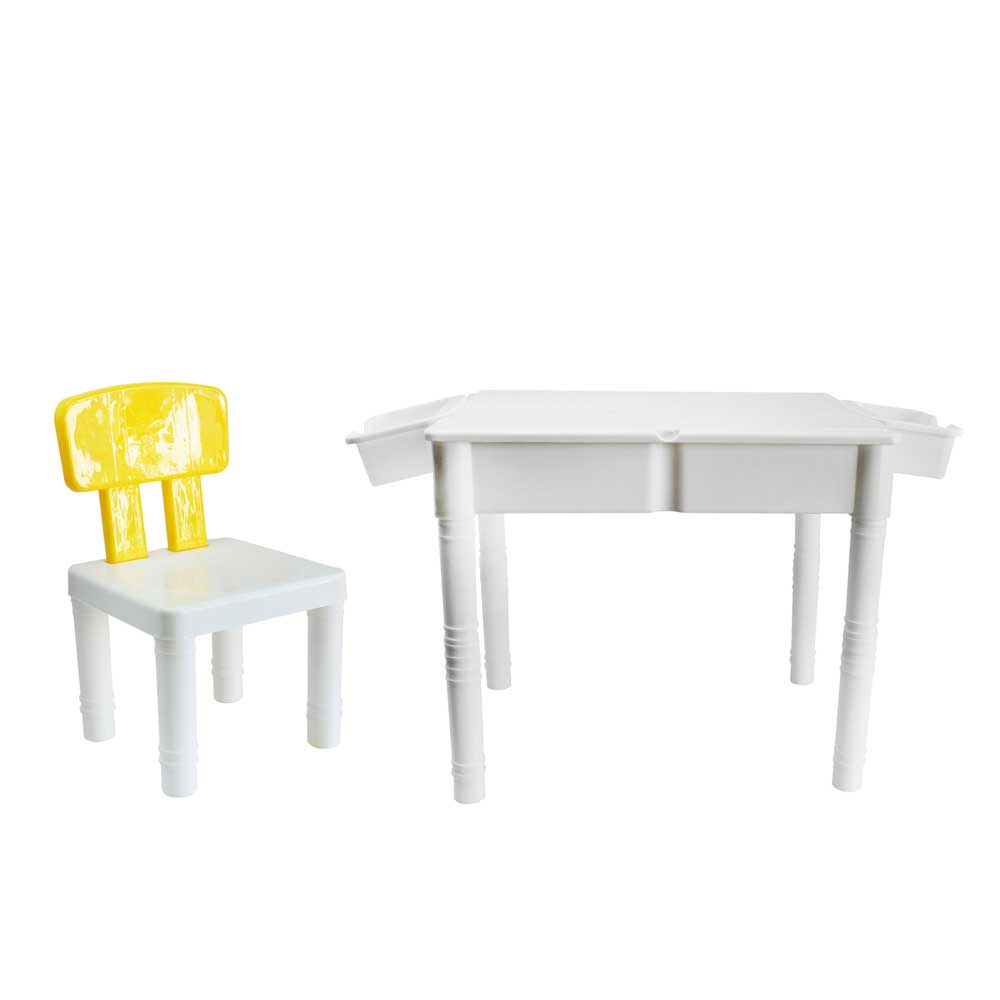 Bộ đồ chơi bàn học kèm xếp khối