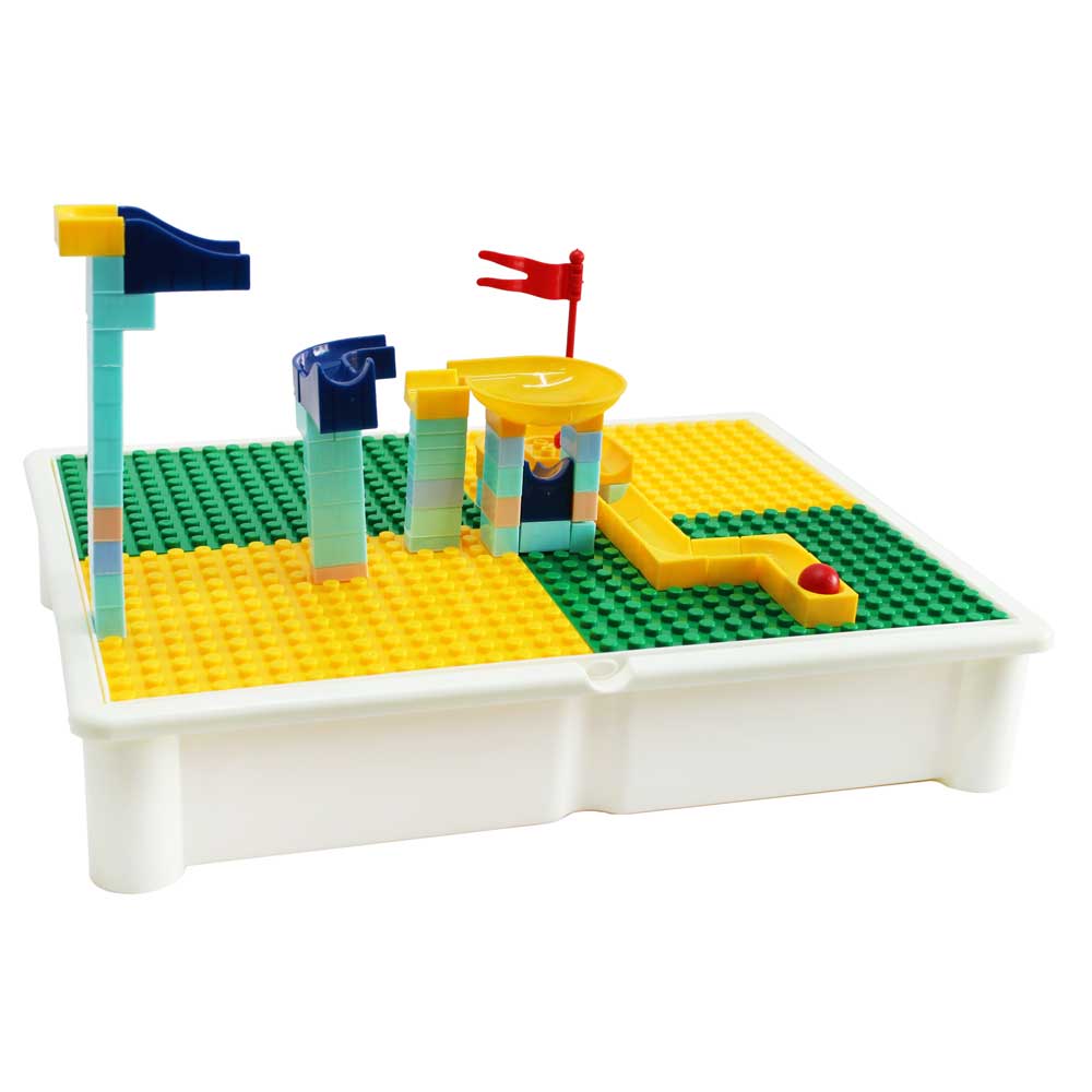 Bộ đồ chơi bàn học kèm xếp khối