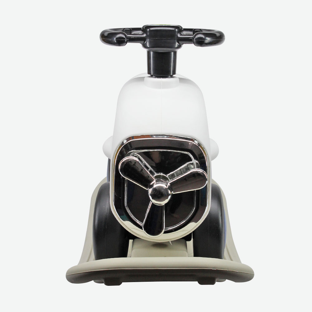 Đồ chơi xe chòi chân kèm bập bênh dùng pin