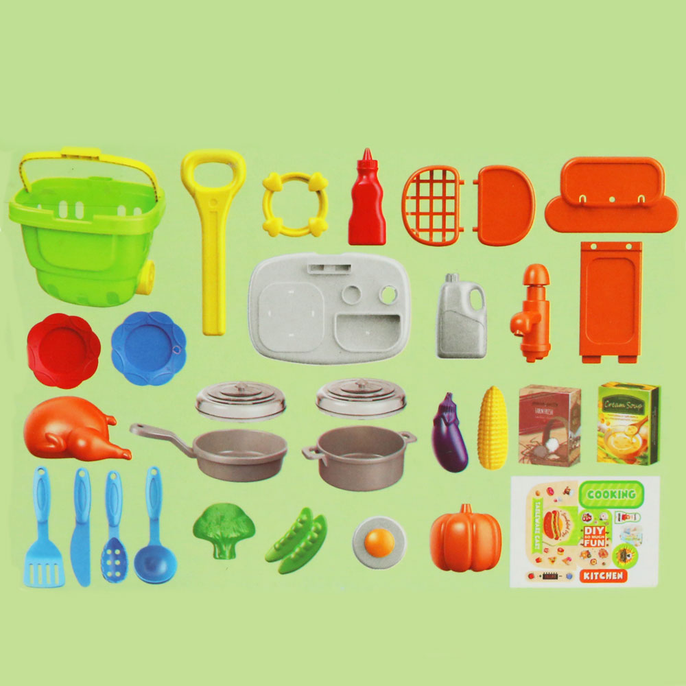 Bộ đồ chơi xe đẩy siêu thị