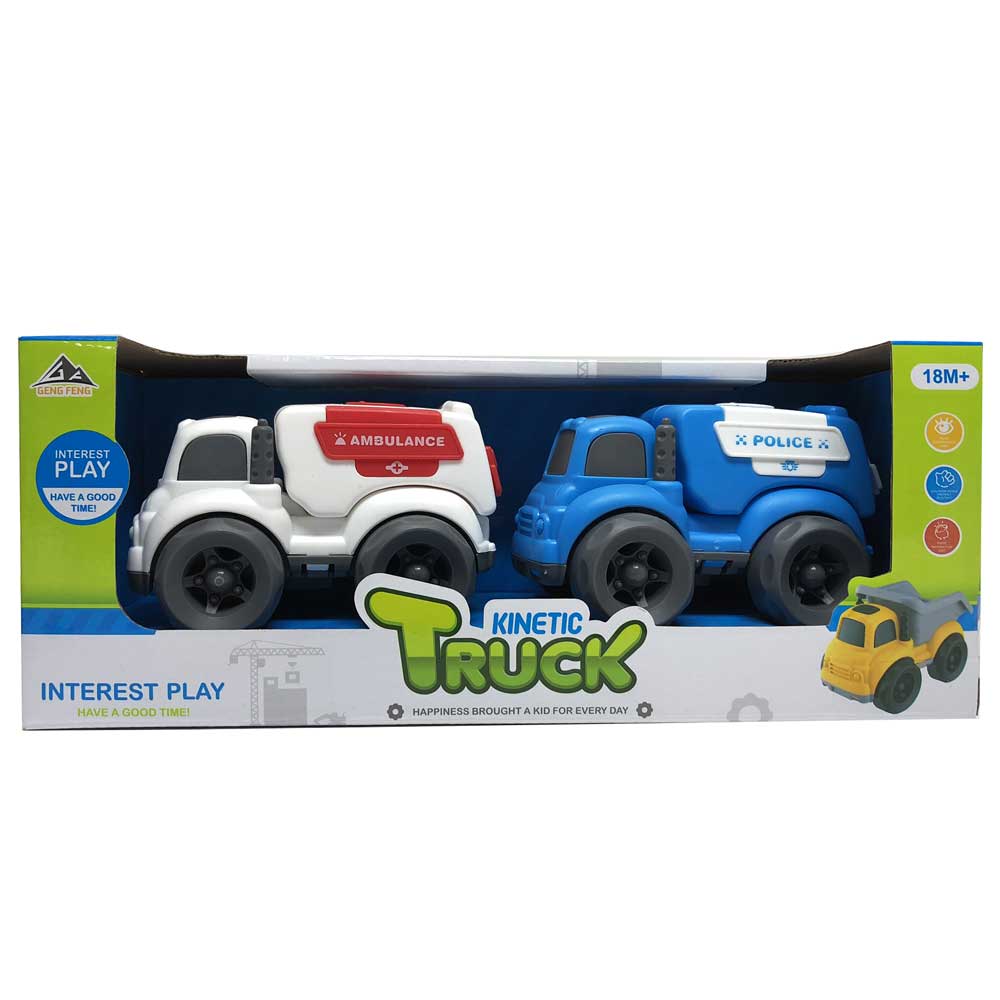 Bộ đồ chơi 2 xe chuyên dụng