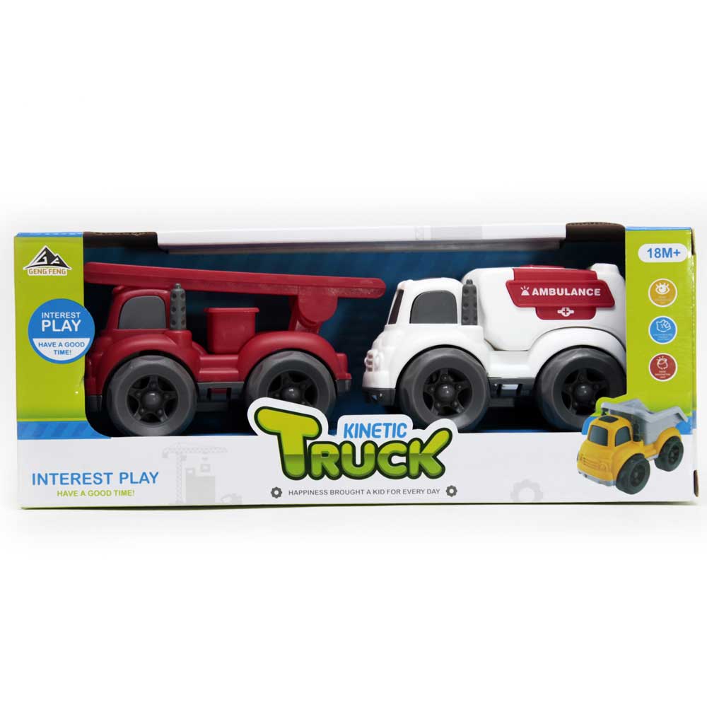 Bộ đồ chơi 2 xe tải