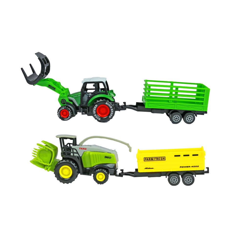 Bộ đồ chơi 2 xe công trường