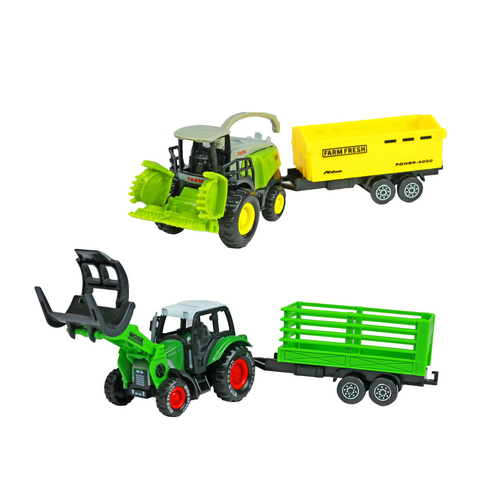 Bộ đồ chơi 2 xe công trường