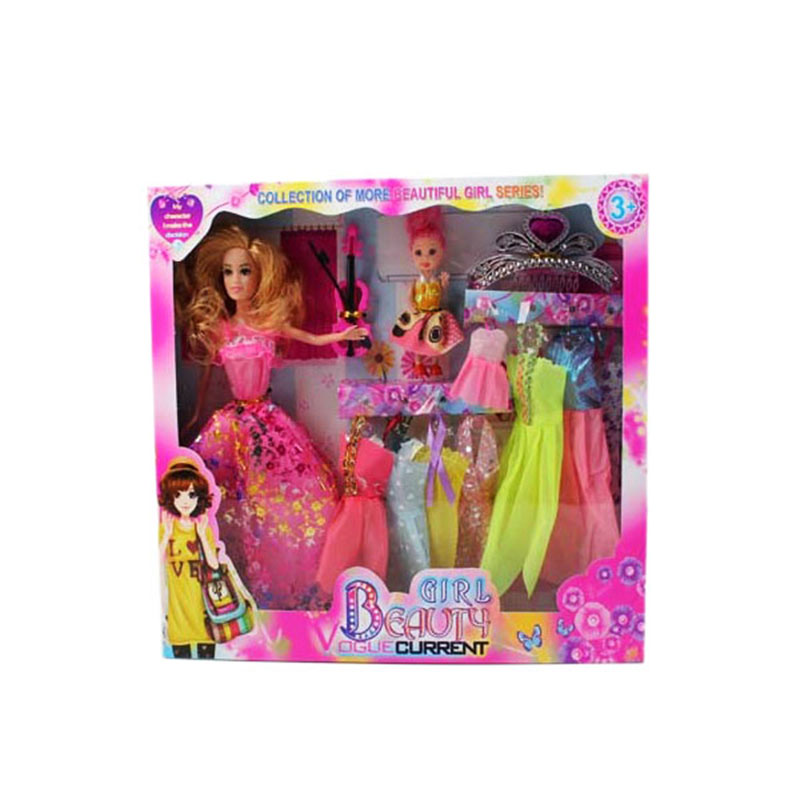 Đồ chơi búp bê kèm trang phục