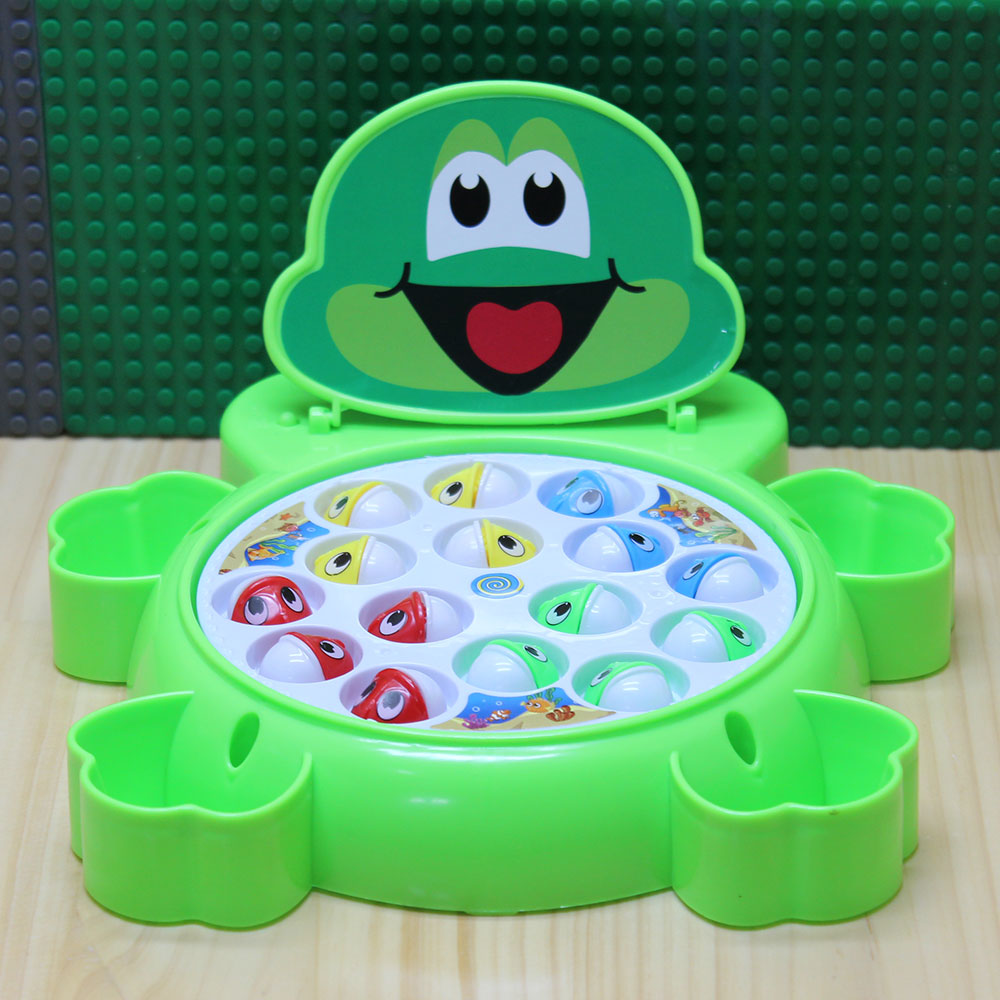 Đồ chơi câu cá dùng pin hình ếch