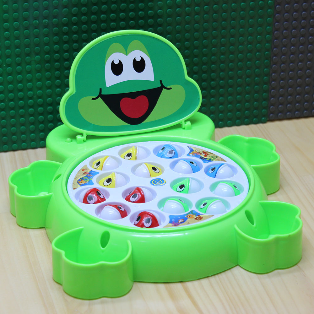 Đồ chơi câu cá dùng pin hình ếch