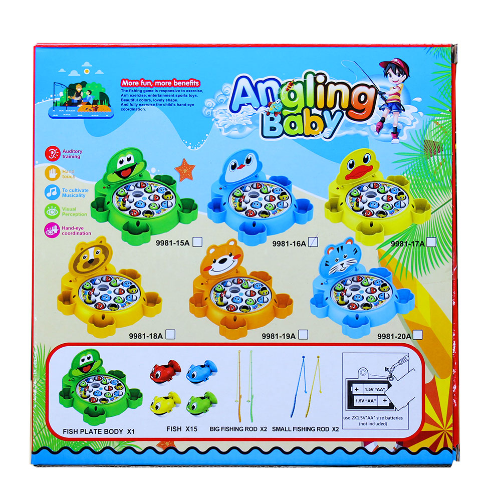 Đồ chơi câu cá dùng pin hình chim cánh cụt