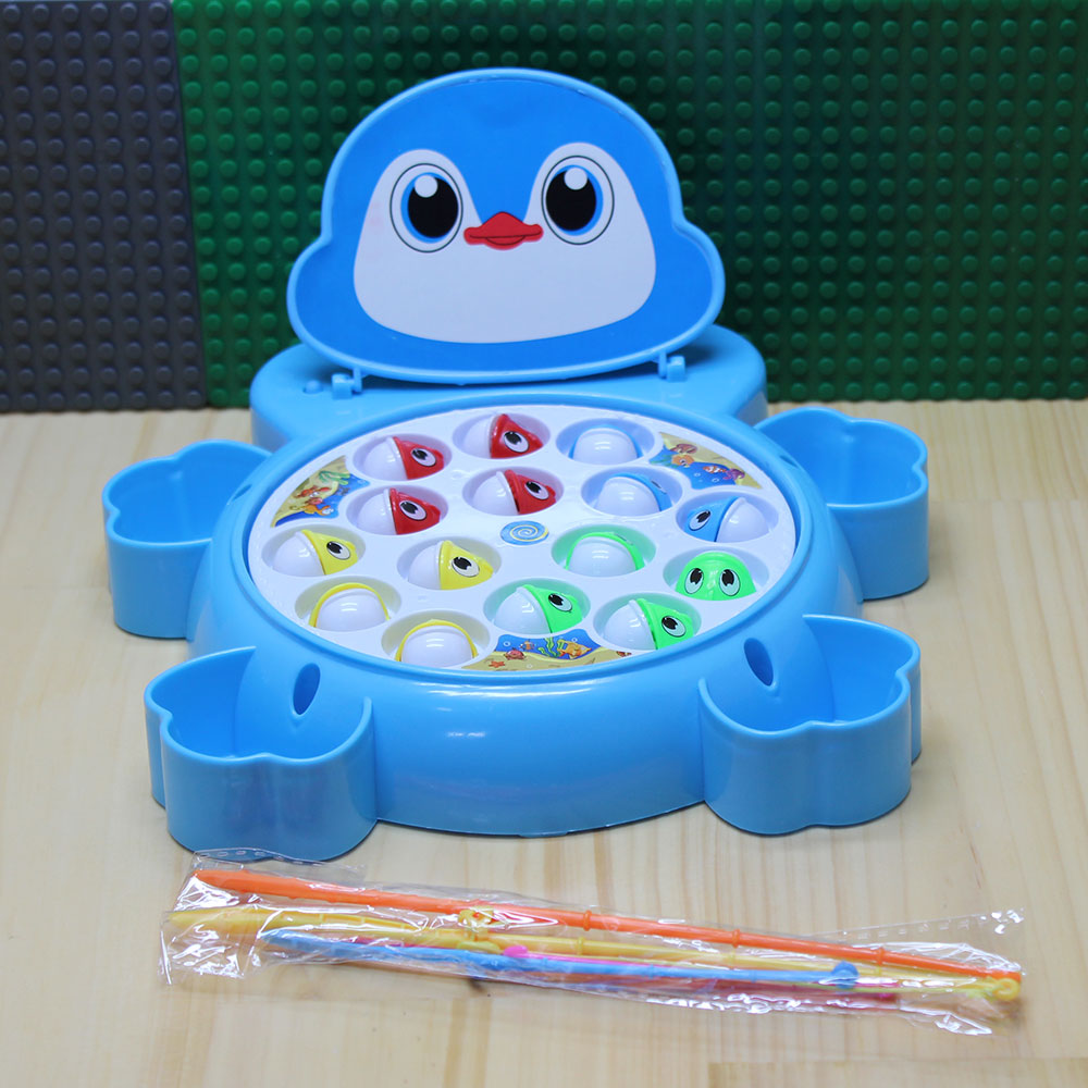 Đồ chơi câu cá dùng pin hình chim cánh cụt