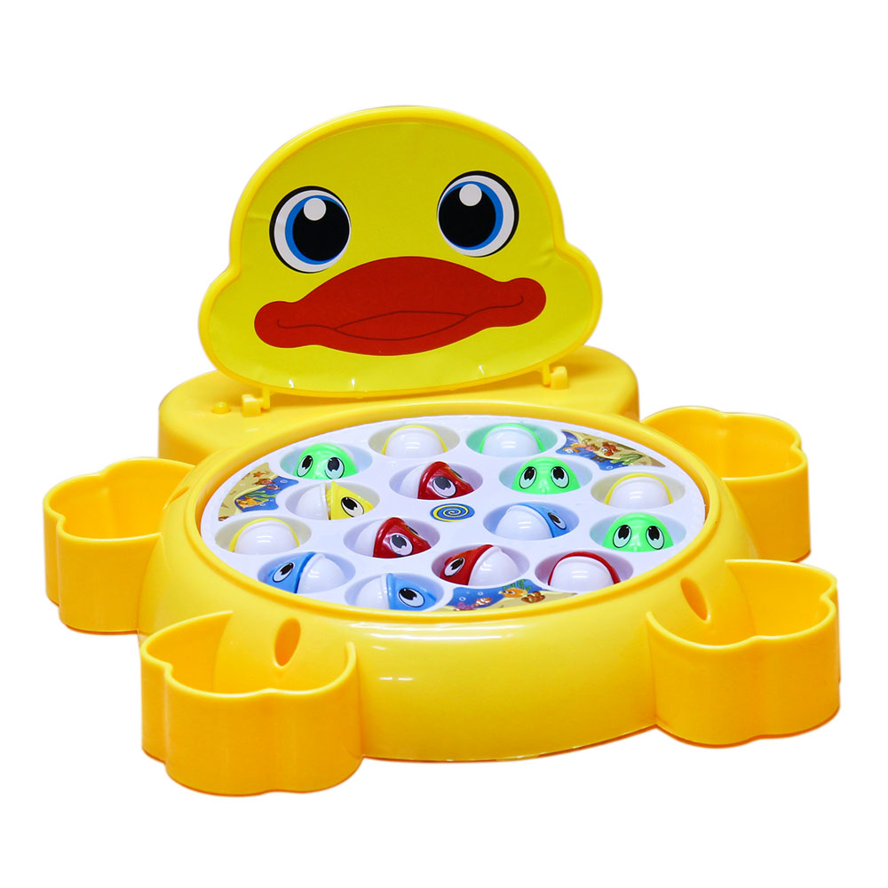 Đồ chơi câu cá dùng pin hình vịt vàng