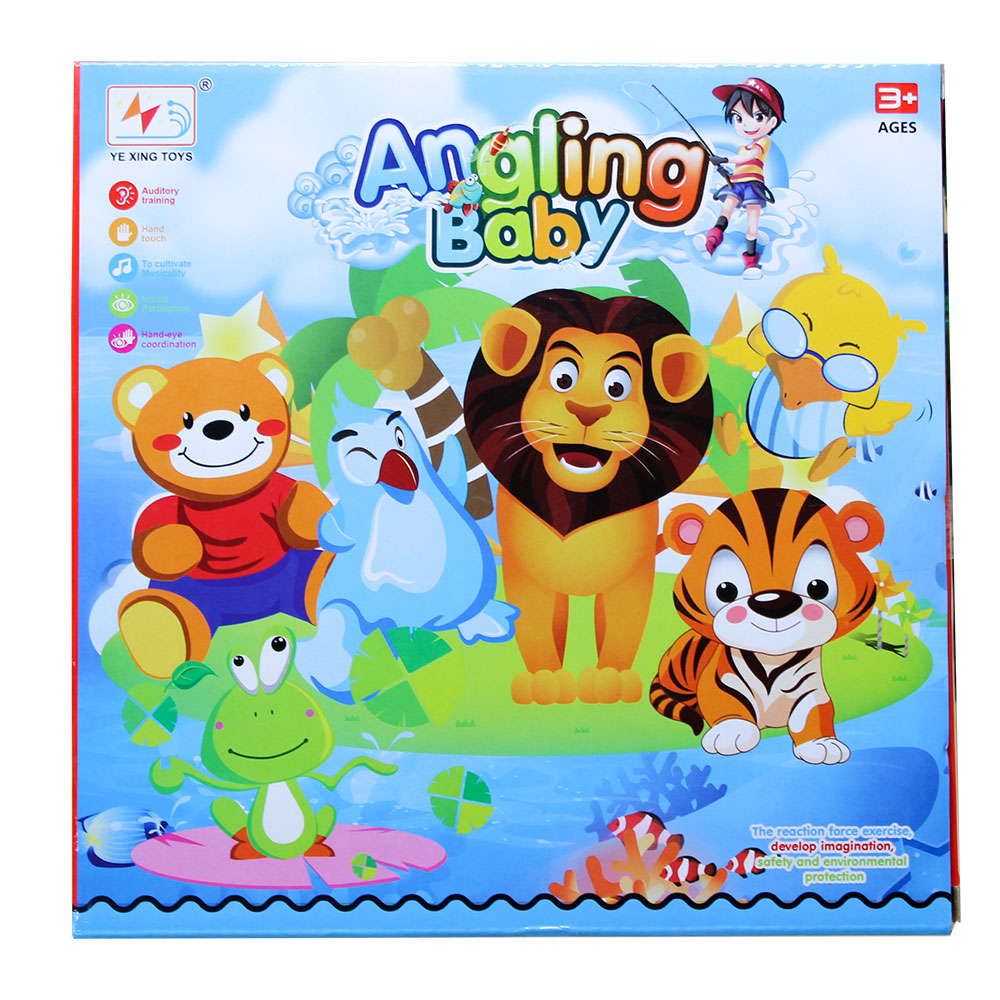 Đồ chơi câu cá dùng pin hình chú gấu