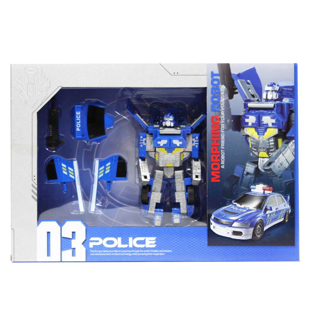 Đồ chơi robot lắp ghép bộ 2 chiếc 