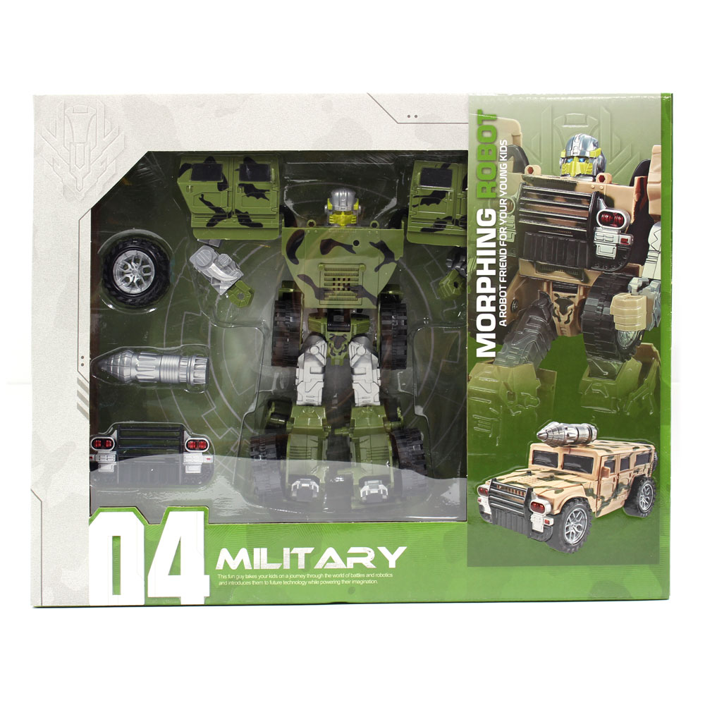 Đồ chơi robot lắp ghép bộ 2 chiếc