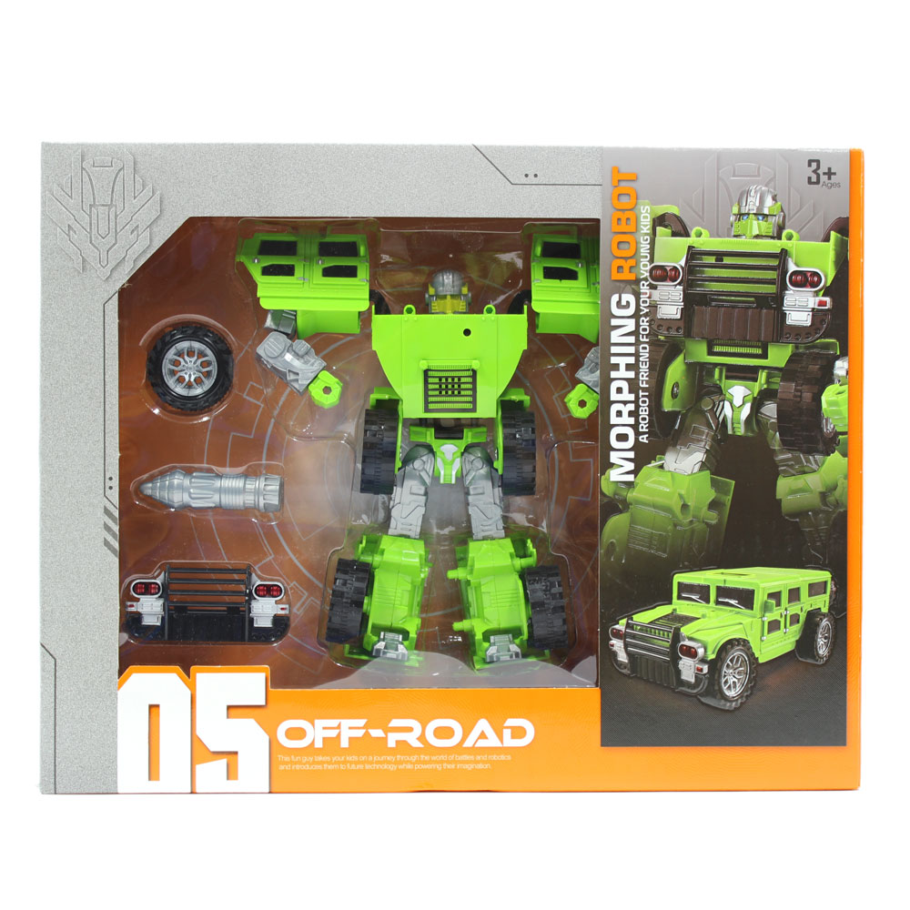 Đồ chơi robot lắp ghép bộ 2 chiếc