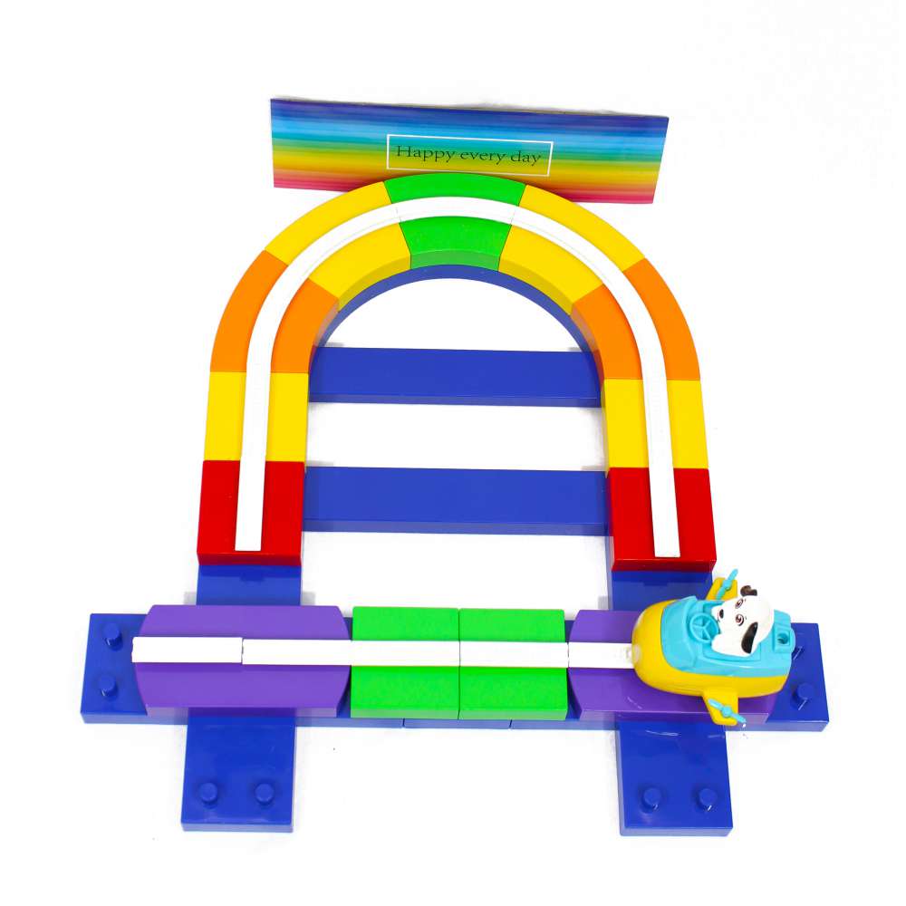 Đồ chơi công viên lắp ghép dùng pin