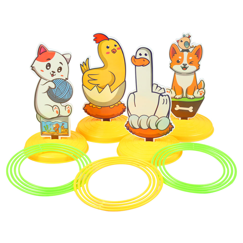 Bộ đồ chơi ném vòng cho bé