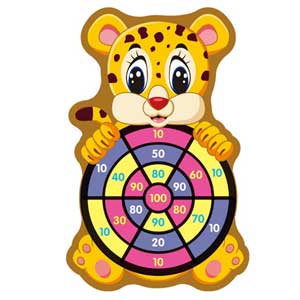 Đồ chơi ném banh dính hình thú