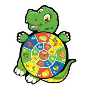 Đồ chơi ném banh dính hình thú