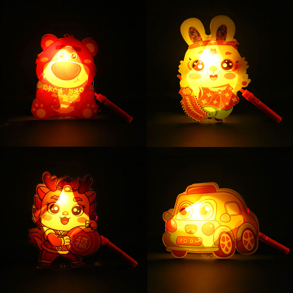 Đồ chơi lồng đèn xếp cho trẻ em có đèn nhạc