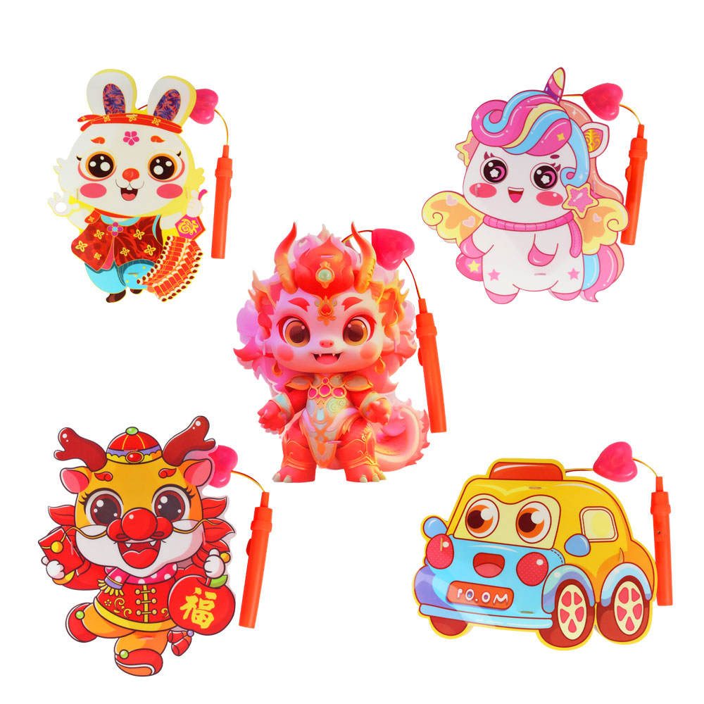 Đồ chơi lồng đèn xếp cho trẻ em có đèn nhạc