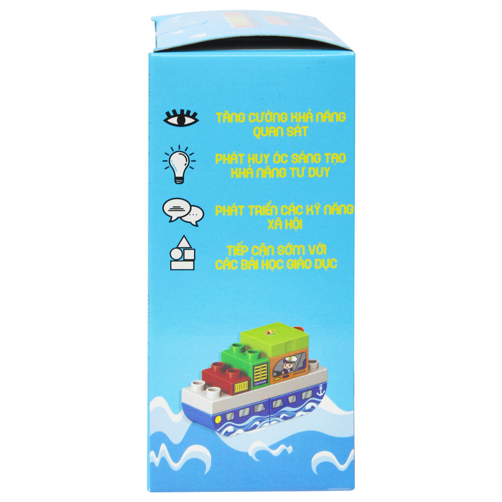 Đồ chơi xếp hình phương tiện giao thông