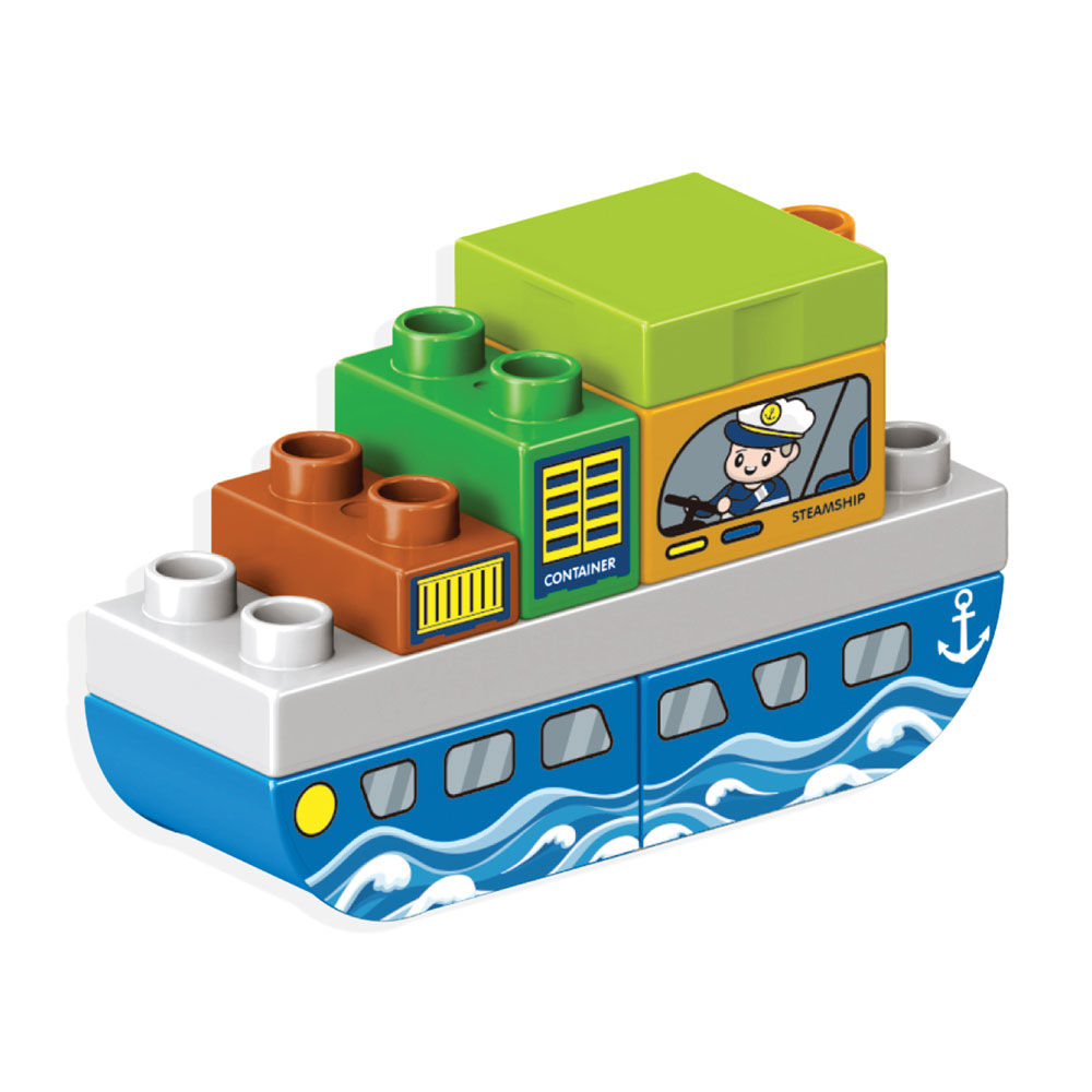 Đồ chơi xếp hình phương tiện giao thông