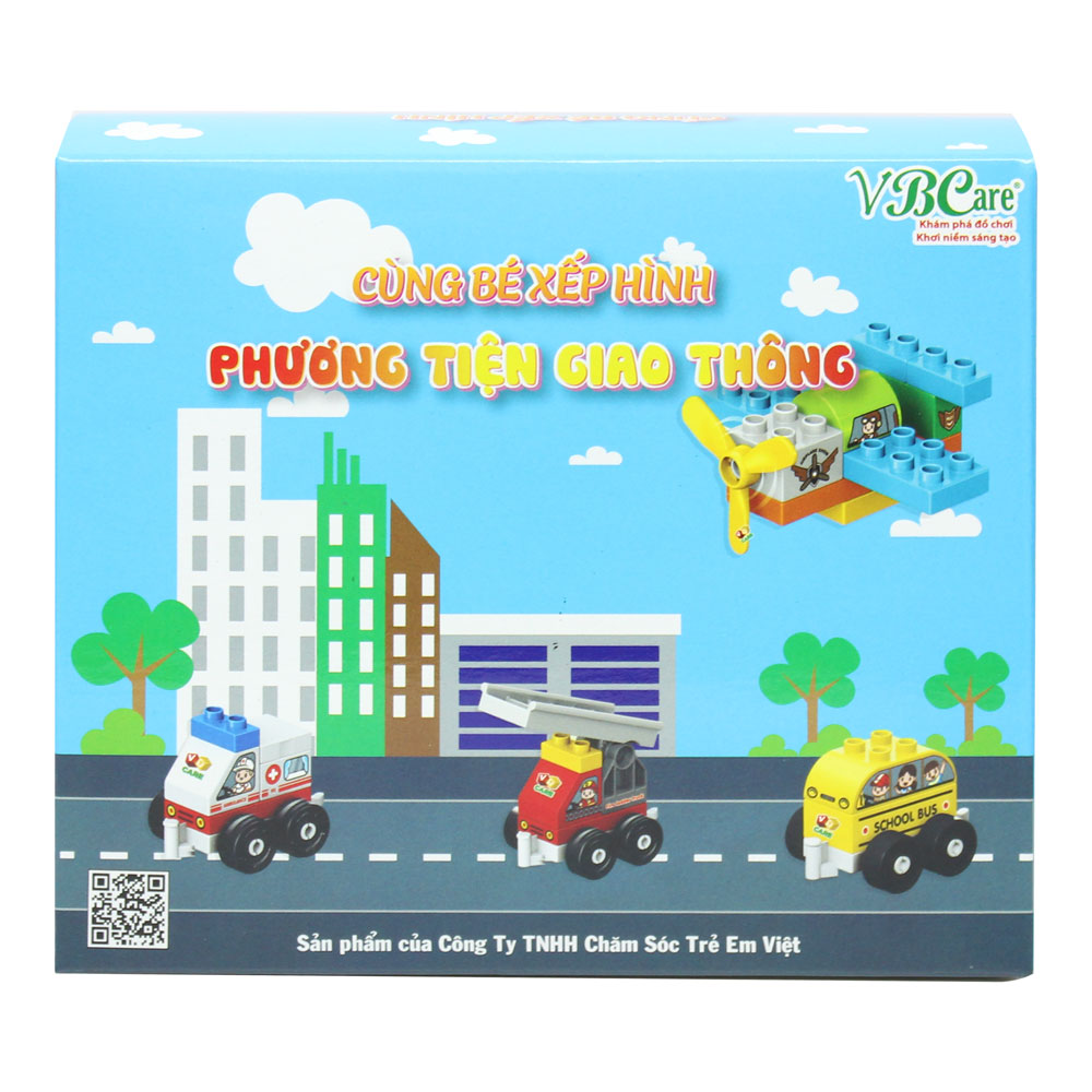 Đồ chơi xếp hình phương tiện giao thông