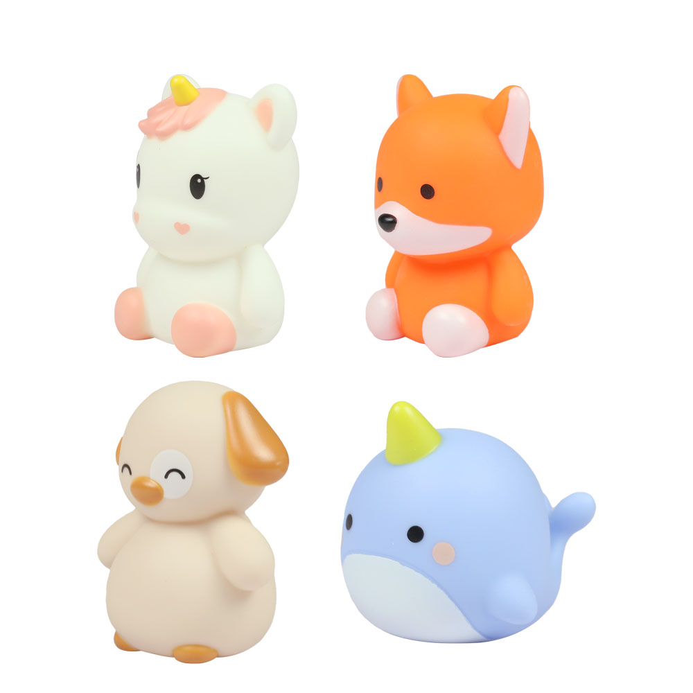 Bộ đồ chơi hình thú trong nhà tắm cho bé