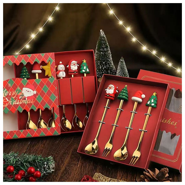 Bộ nĩa muỗng giáng sinh