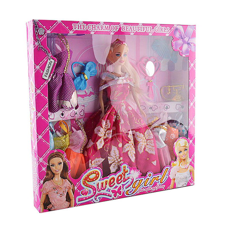 Đồ chơi búp bê kèm trang phục