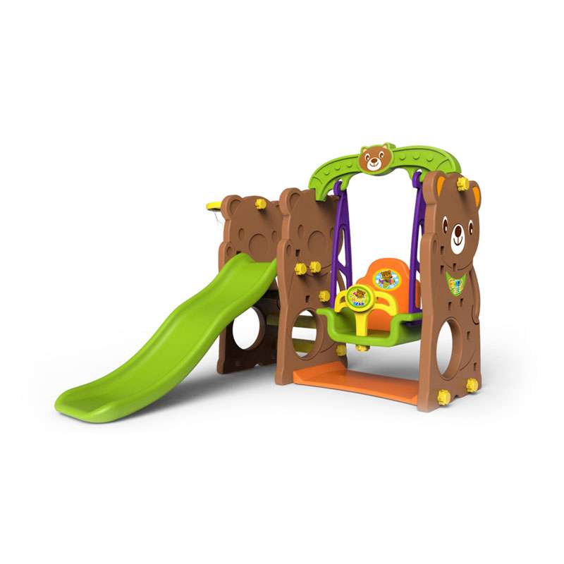 Cầu trượt-xích đu gấu 2017 TOBEBE