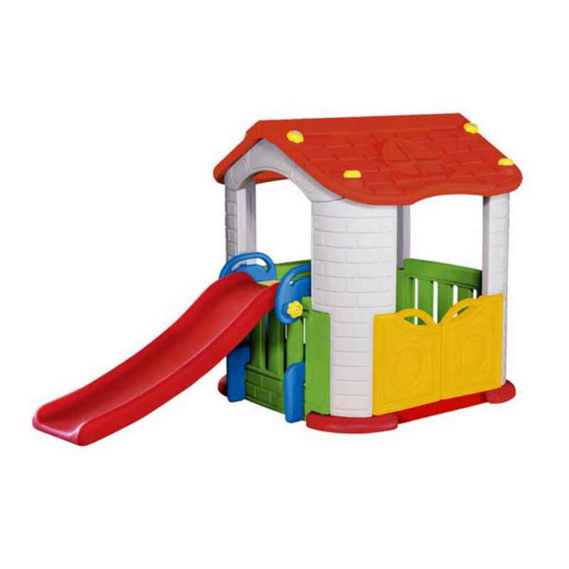 Nhà chơi kèm cầu trượt