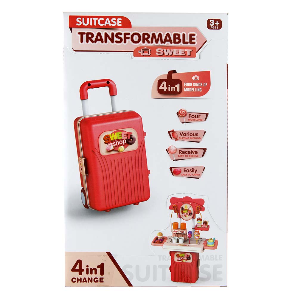 Bộ đồ chơi cửa hàng bánh kẹo hình vali