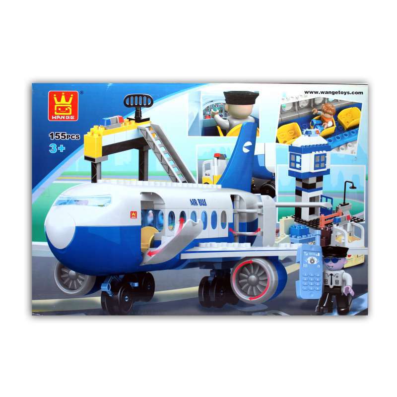 Đồ chơi xếp khối lego- máy bay 155pcs