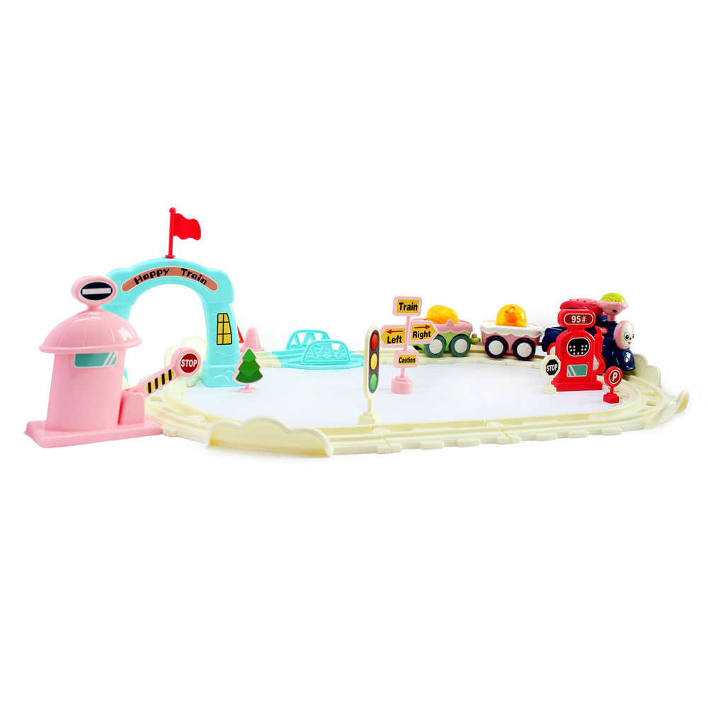 Bộ đồ chơi đoàn tàu dùng pin