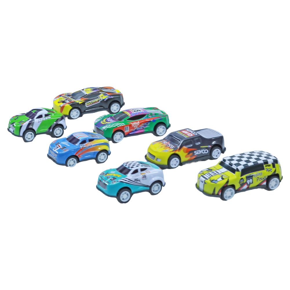 Bộ đồ chơi 35 xe: 25 xe 4.8 cm, 10 xe 6.8 cm