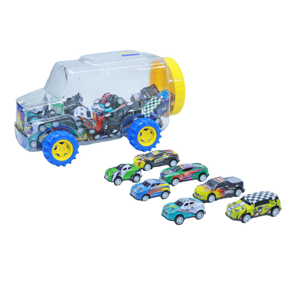 Bộ đồ chơi 35 xe: 25 xe 4.8 cm, 10 xe 6.8 cm