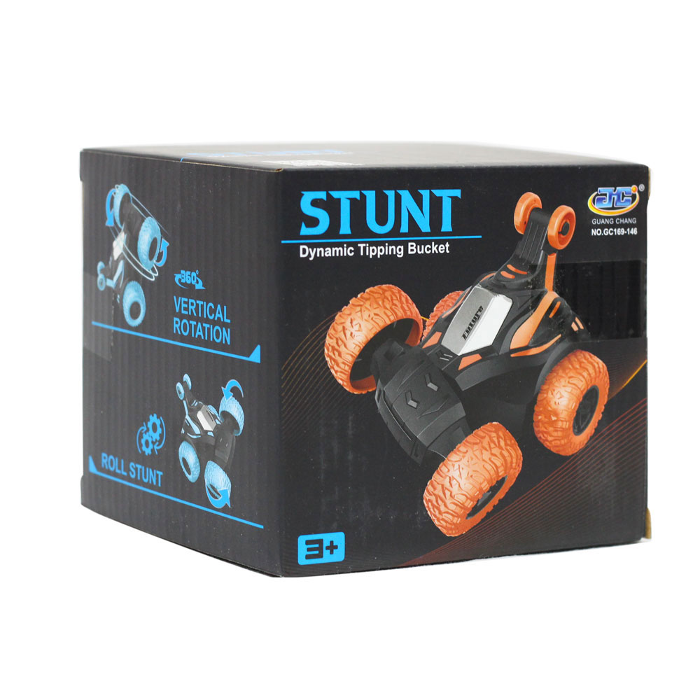 Đồ chơi xe nhào lộn dùng pin có nhạc đèn