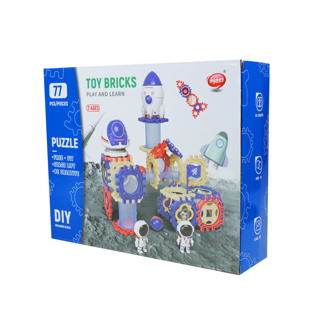 Đồ chơi xếp khối 77 chi tiết