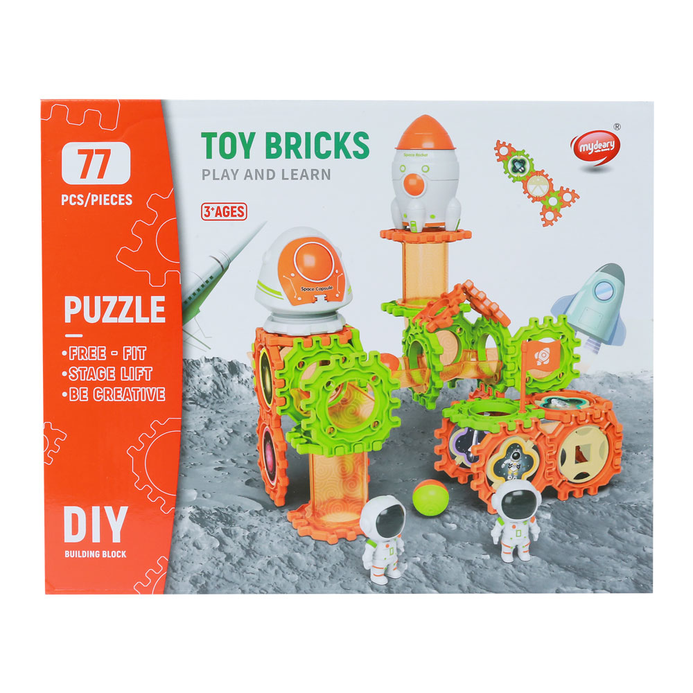 Đồ chơi xếp khối 77 chi tiết