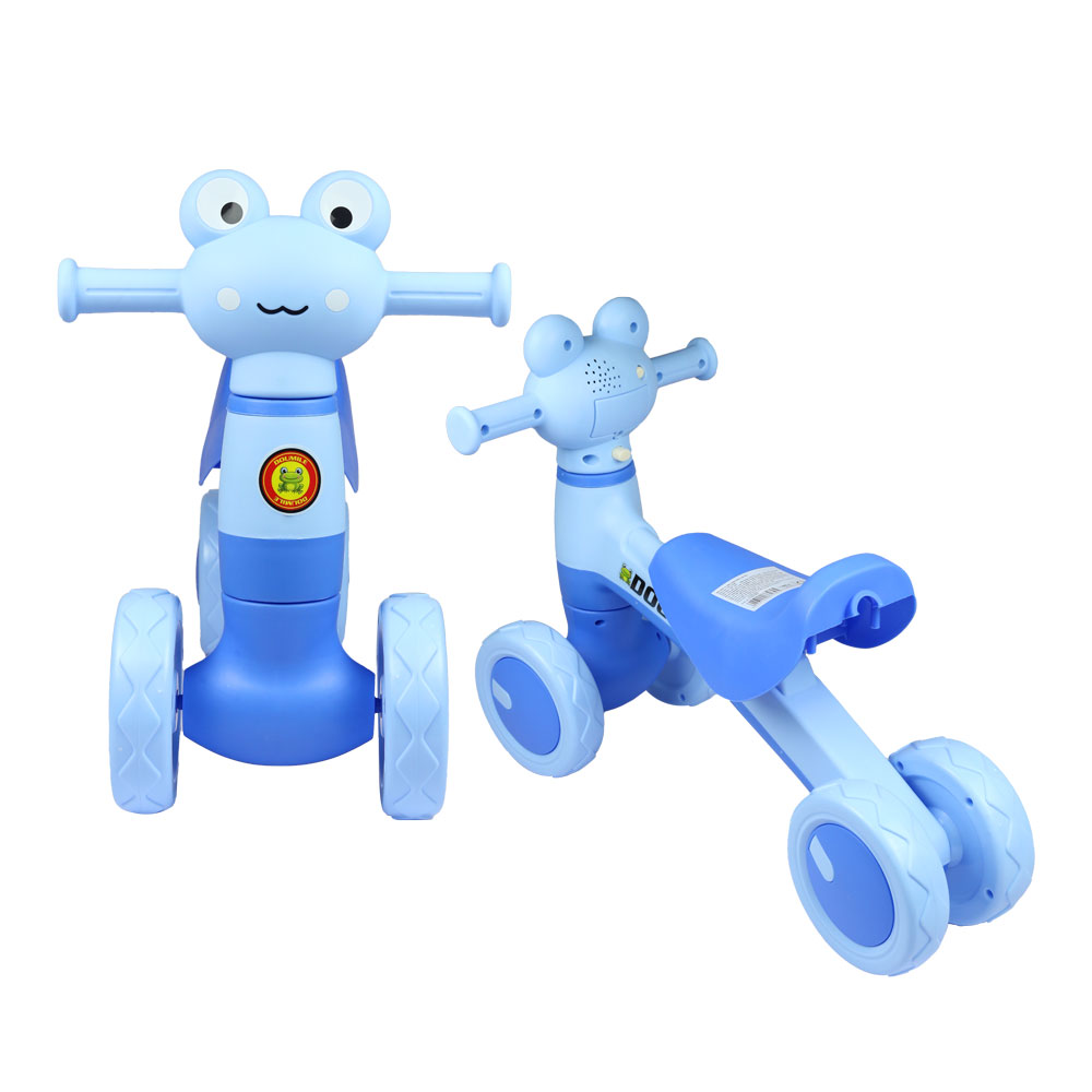 Đồ chơi xe chòi chân hình con ếch